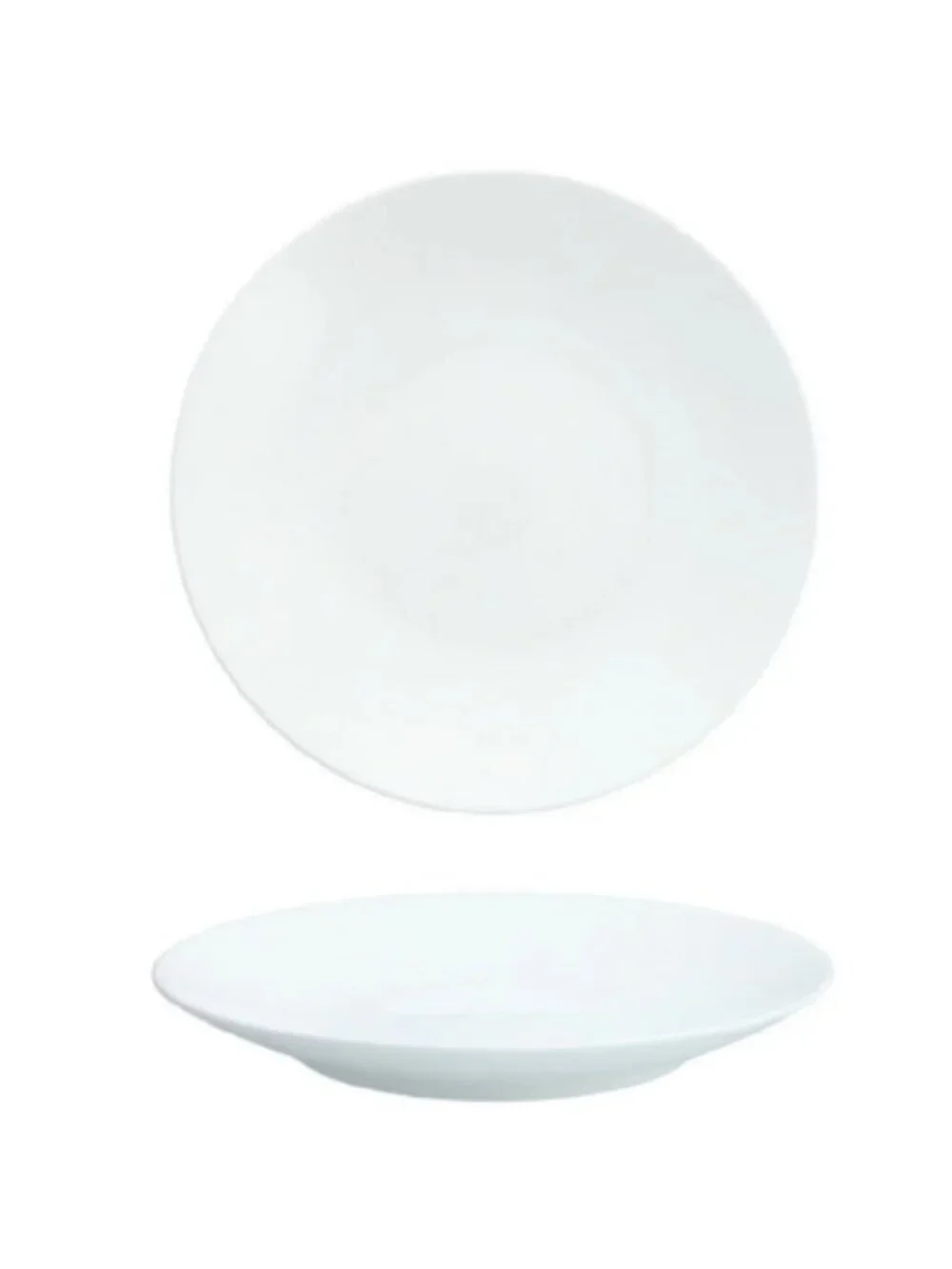 Fortessa HBW-00-729 11.5 Inch 41.5 Oz Coupe Bowl Bone China White